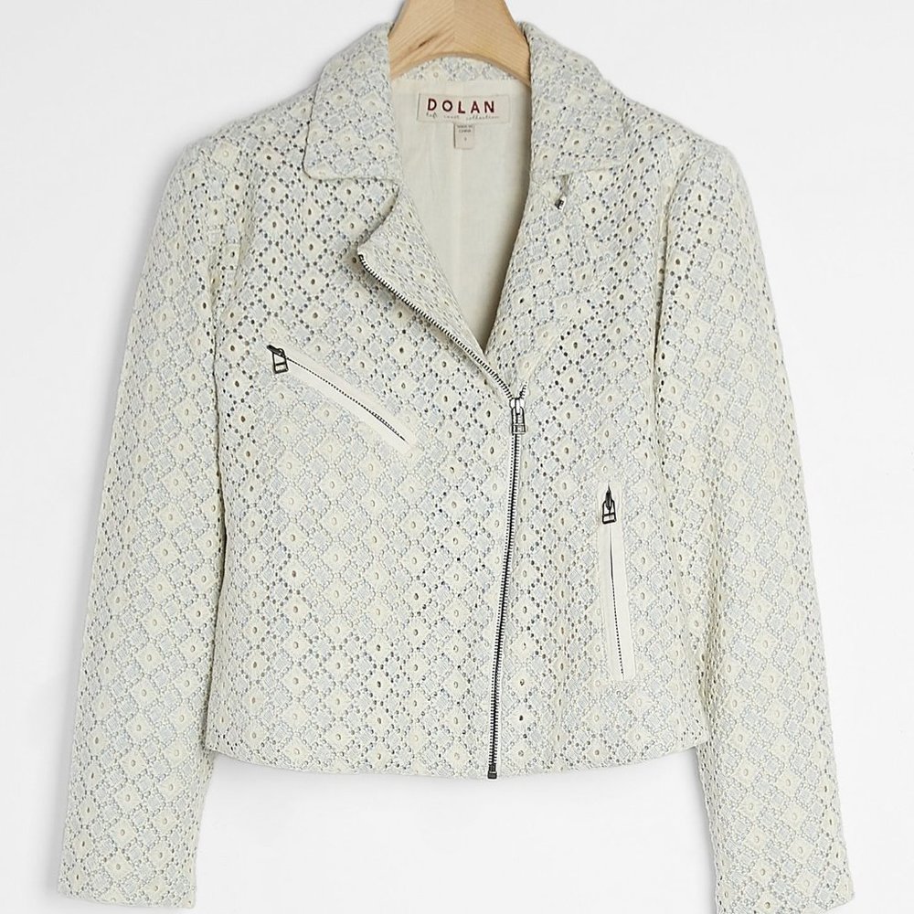 Anthropologie NWT's Dolan Left Coast Eyelet Moto J